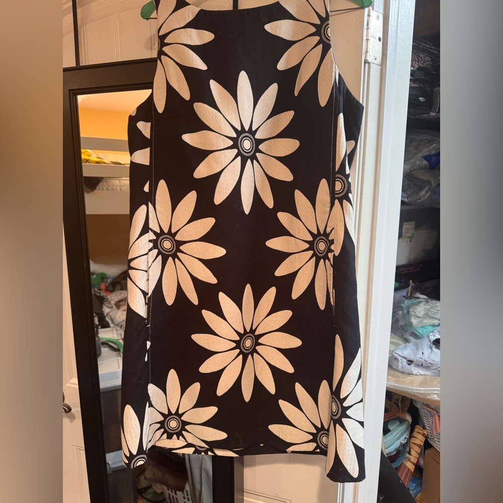 Black and White Floral Dress - Brand is Desigual